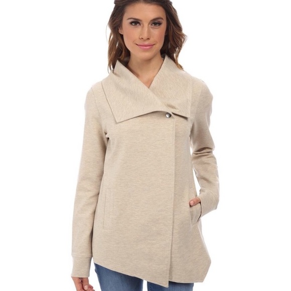 Kensie Jackets & Blazers - Kensie Stitchfix Oatmeal Mally Ponte Jacket